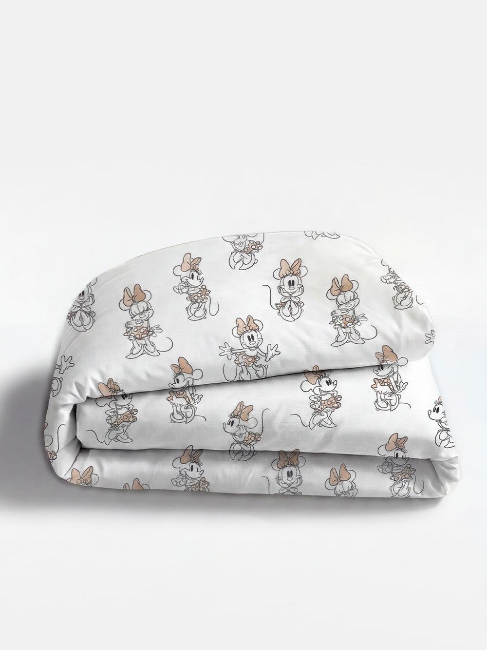 סדרת מצעי ג'רסי עם הדפס מיני מאוס Minnie Bow