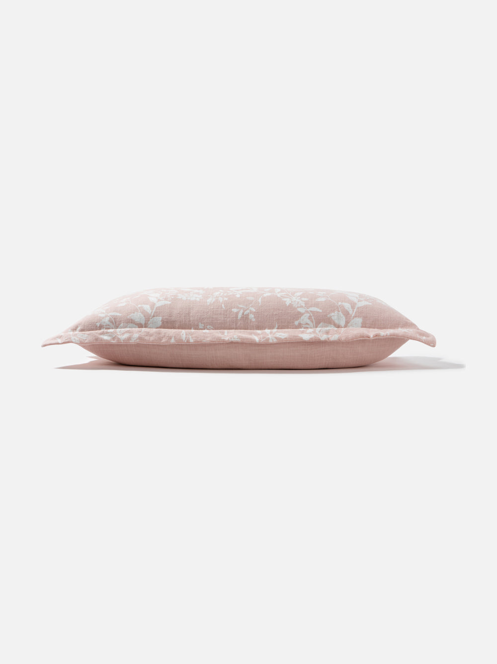 כרית נוי מלבנית בגוון ורוד עם הדפס פרחוני Rose