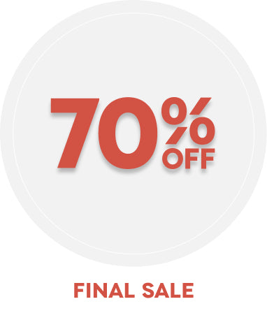 final sale 70% off