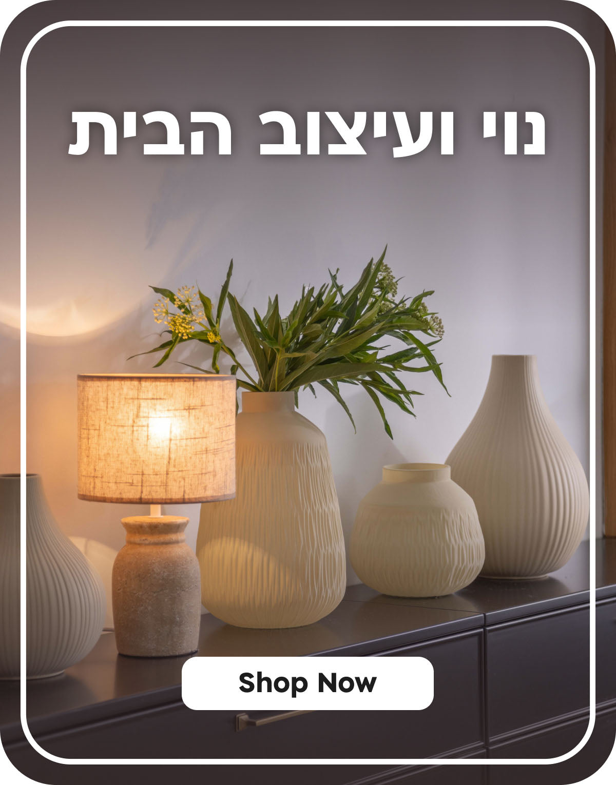 נוי ועיצוב הבית shop now